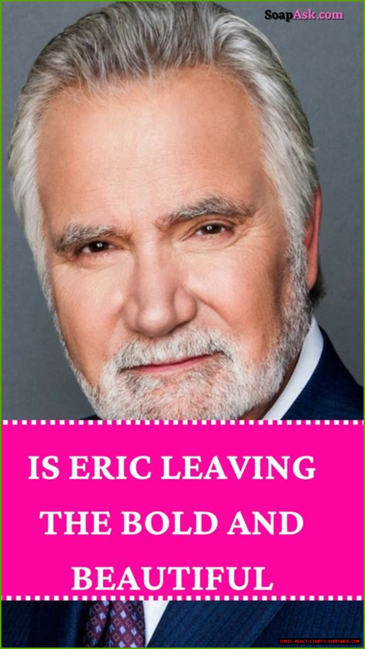 Eric Forrester Leaving The Bold And The Beautiful: What Fans Need To Know